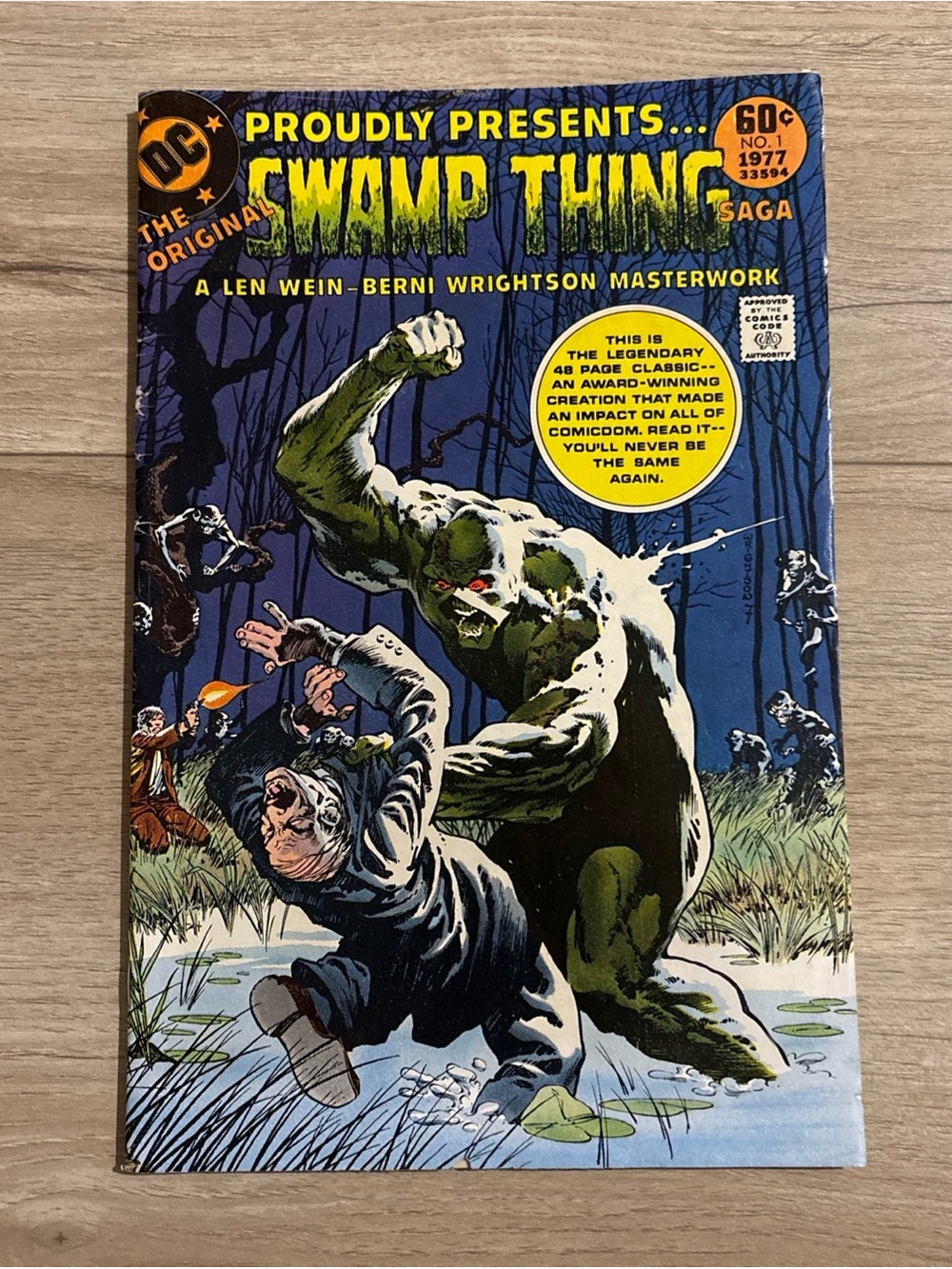 DC Swamp Thing Saga No.1 - 1977 The Original